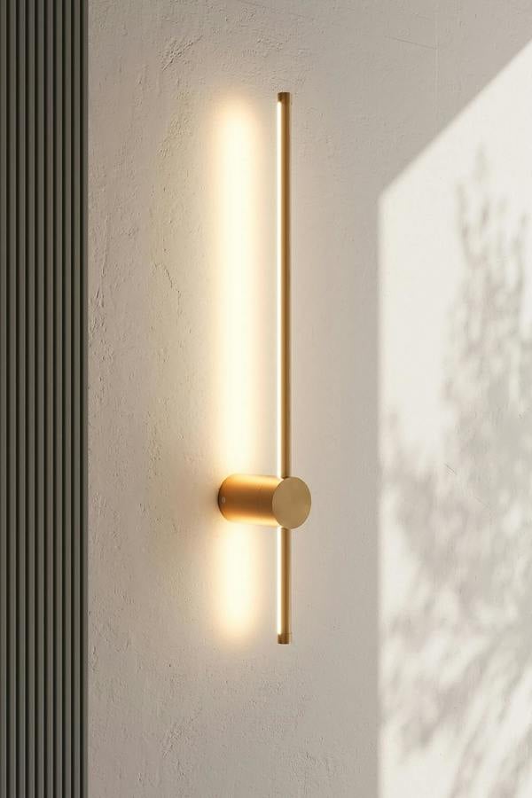 Living and Home 360 Degree Rotatable LED Straight Wall Light Warm Light 60cm