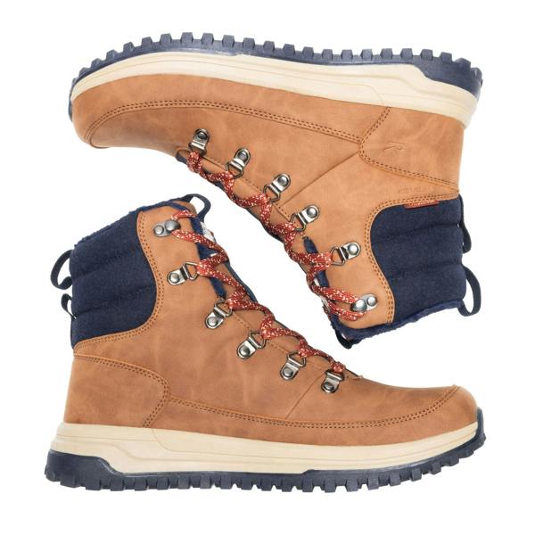 Regatta Mens Winsfield Walking Boots - Saddle Brown/Navy - 