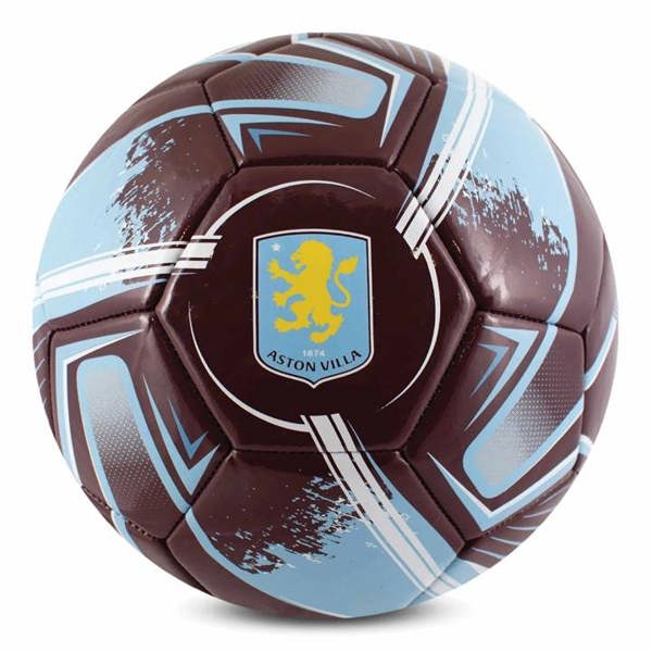 Aston Villa FC Turbine Football Size 5 Deflated, Footballs, Sports, Gift