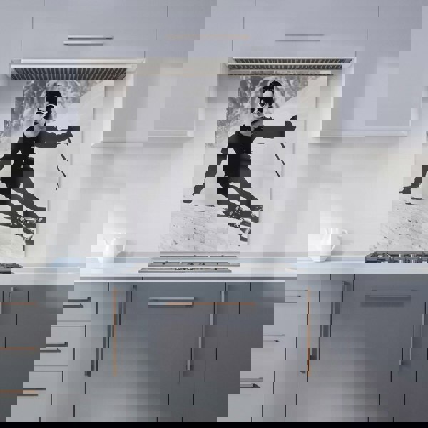 Warren Reed - Designer Glamorous Slopes of the 60s Kitchen Splashback