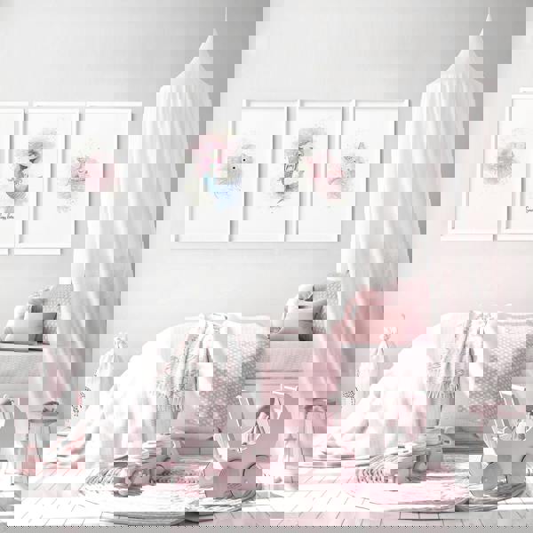 Mermaid Decorations Bedroom | Set of 3 wall art prints