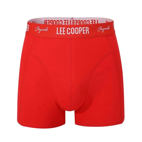 Lee Cooper Mens Cooper Essential Boxer Shorts (Pack of 5) - Black/Navy/Grey Marl - 