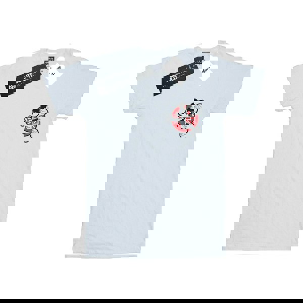 Disney Mens Mickey Mouse Dunking T-Shirt - White