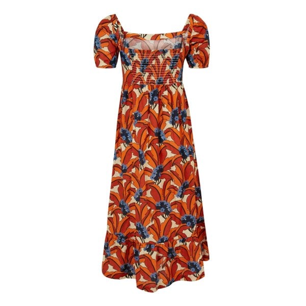 Regatta Womens/Ladies Orla Kiely Tropical Summer Dress - Orange