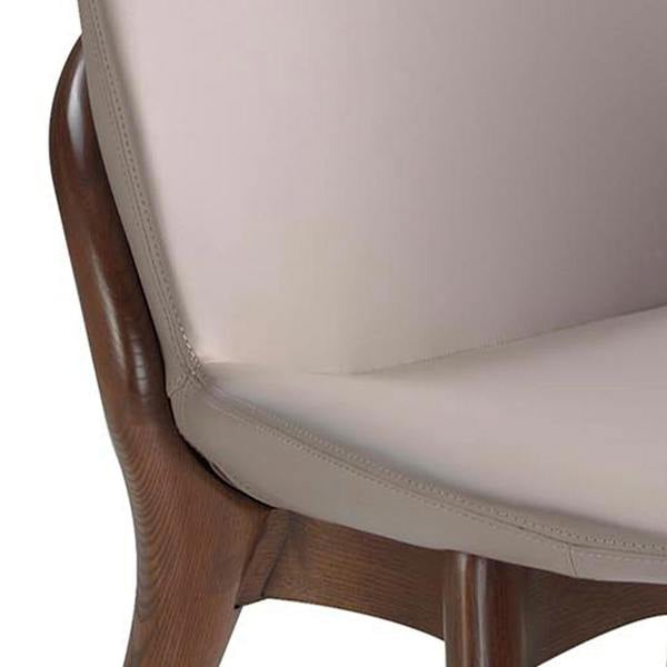 Angel Cerdá Dark Mink Leatherette Chair 4107