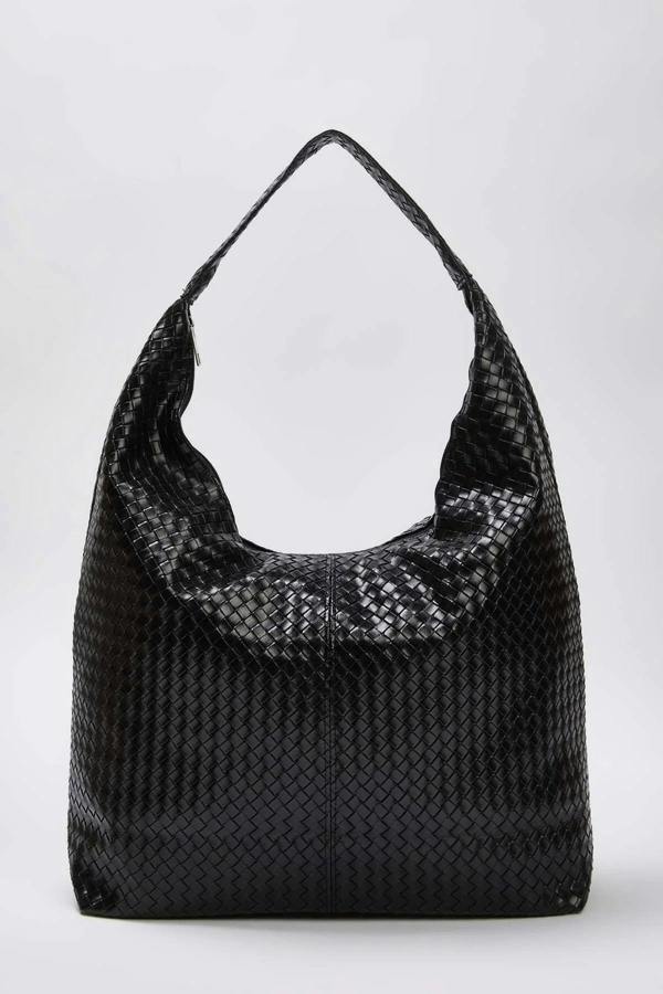 WOVCOR Knit Patterned Large Maxi Tote Women's Shoulder Bag