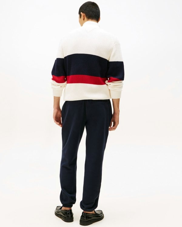 Tommy Hilfiger Essential Fleece Mens Sweatpants - Desert Sky