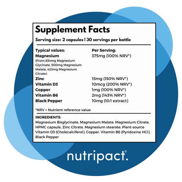 nutripact Magnesium Complex Capsules