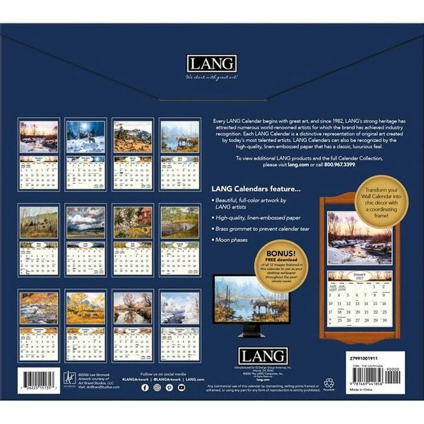 Seasons Four Seasons Deluxe Calendar 2027, Deluxe Calendars, Month To View, Natural World, Gift