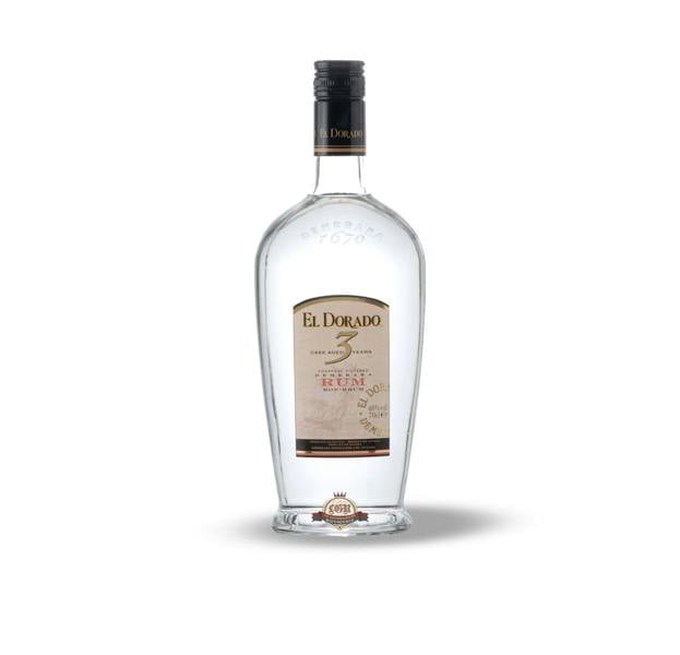 El Dorado 3 Year Old White Rum (700ml - 40%)