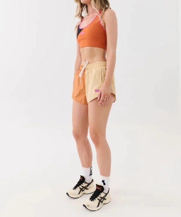 P.E Nation PE Nation Womens High Ball Short in Multicoloured