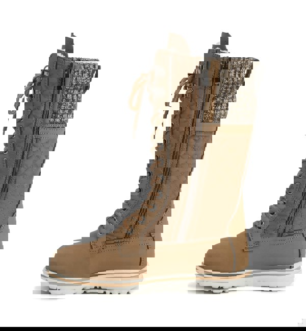 VIVA Polar Boot Women's Fleece Lined Snow Winter Hiking Durable Ankle Boots