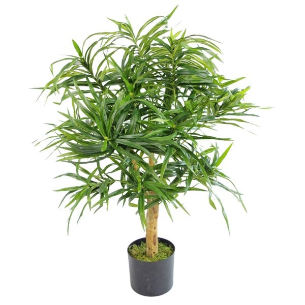 Leaf 100cm Artificial Dracaena Plant Tree with Pot - Premium Range