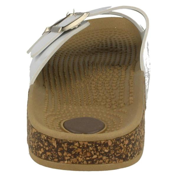 Spot On Ladies Spot On Two Buckle Mules