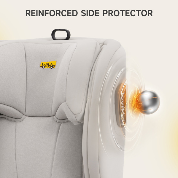 JoviKids Leon Booster Seat - Milkstone