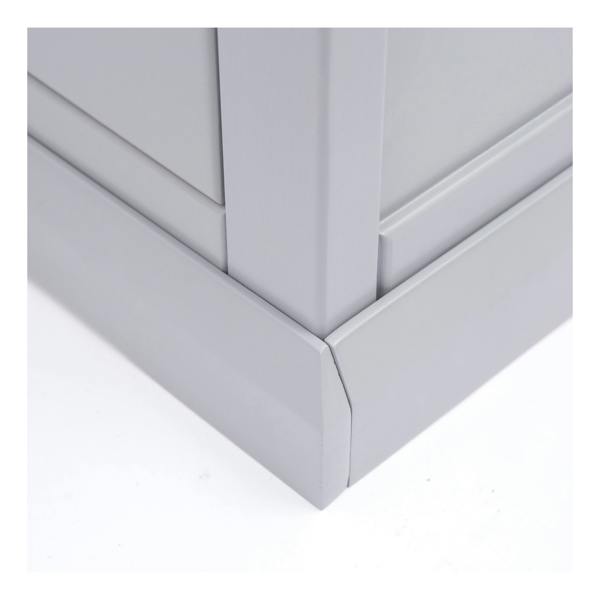 Cabinet Bits Rocca 5 Drawer Chest of Drawers Chrome Knob