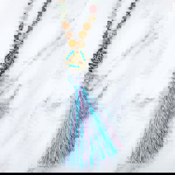 Myga Connection Mala Beaded Necklace