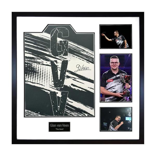 Gian van Veen Signed Shirt Elite Frame