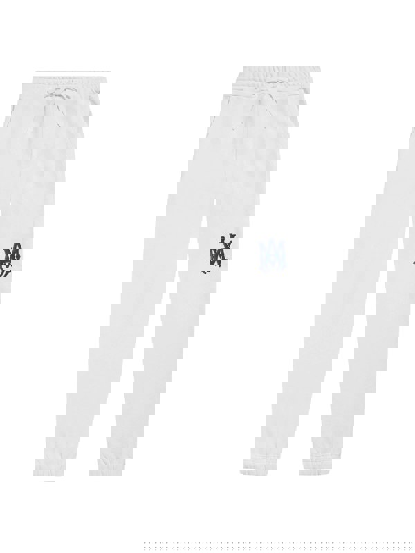 Amiri Kids MA Logo Sweatpants – White / Blue