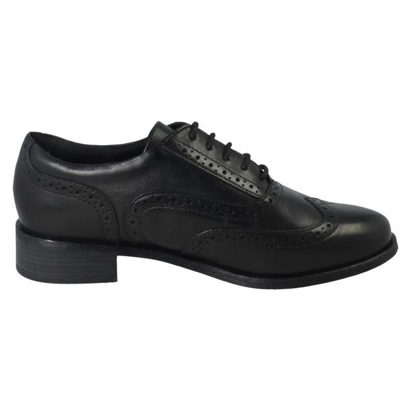 Clarks Ladies Clarks Lace Up Smart Brogue Shoes Havisham Oak