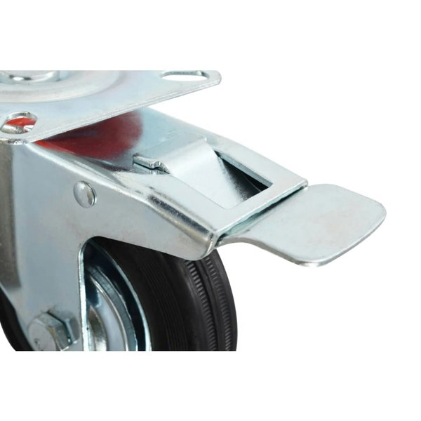 Berkfield 24 pcs Swivel Casters 100 mm