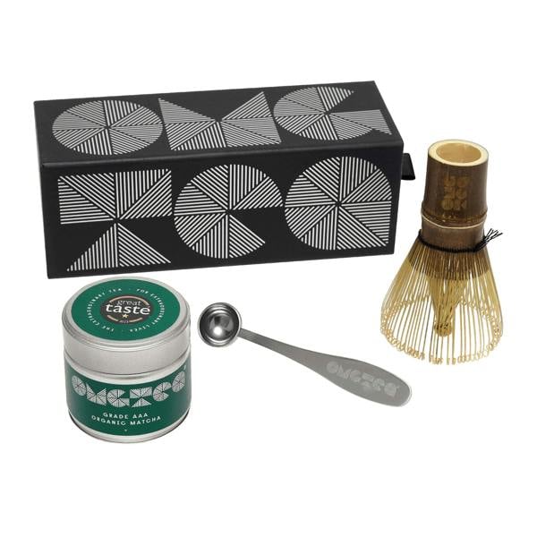 OMGTea Gift Set with AAA Grade Organic Matcha Tea