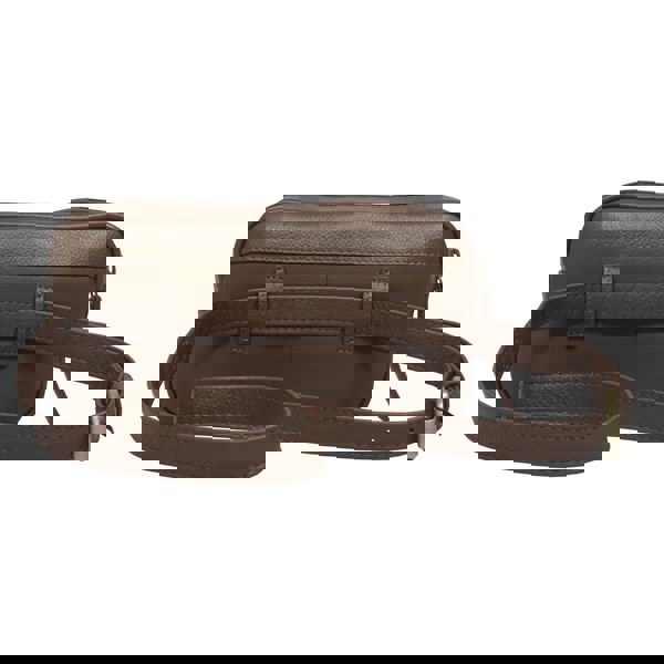 Assots London 'STELLA' Tan Quilted Pebble Grain Leather Bum Belt Bag