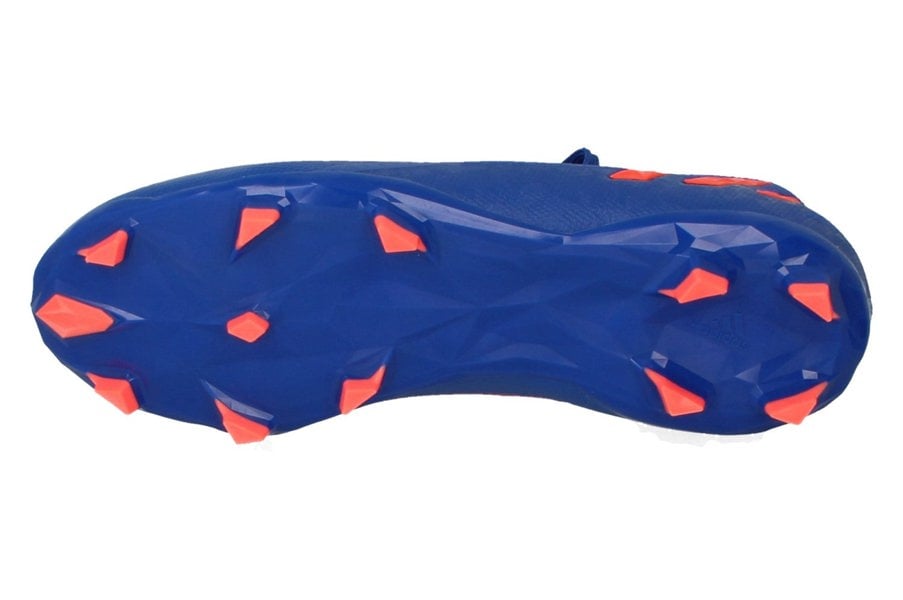 Adidas Predator Edge.3 L FG Mens Football Boots  GW2280 - Blue Red Gw2280 - Photo 4