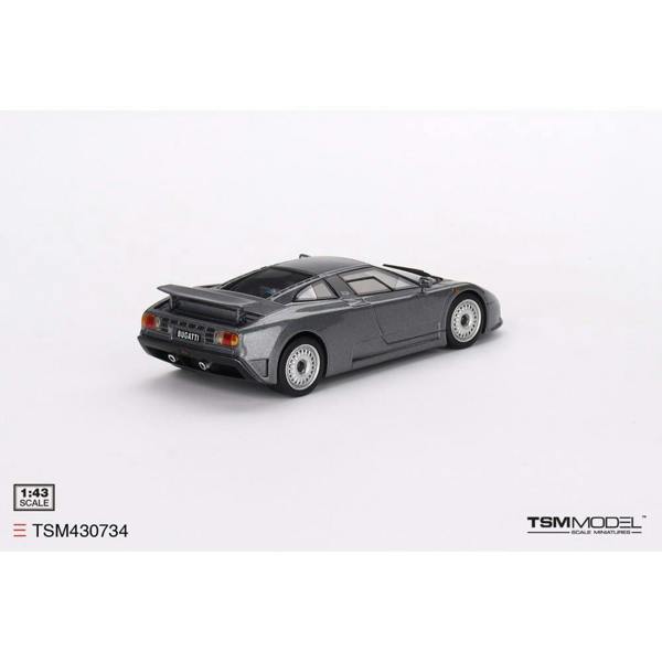 MCSlots Bugatti EB110 GT Grigio Scuro 1:43 Scale TSM430734