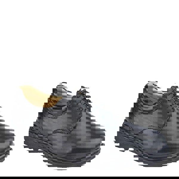 Roamers M 196 Extra Wide 4 Eye Lace To Toe Plain Casual Shoes