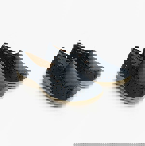 Boulevard MARSHA Womens Cut-Out Slip-On Shoes Navy Blue