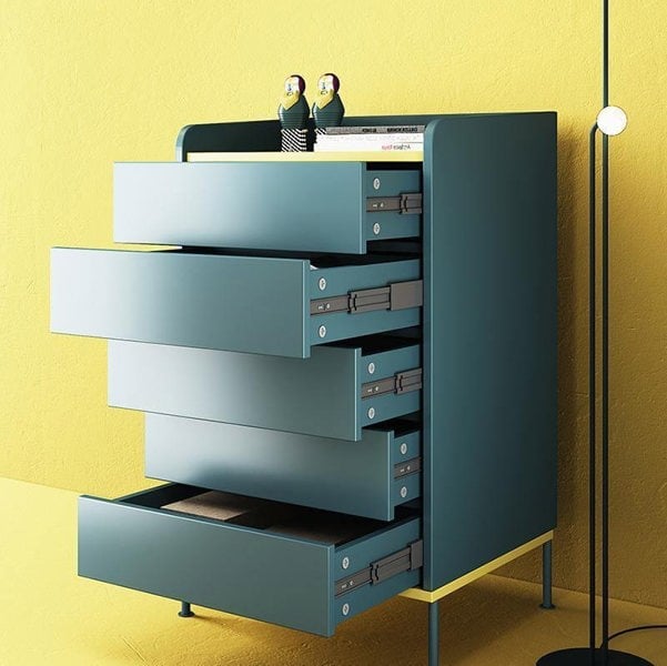 Gordon Chests Of Drawers, Blue-Weilai Concept-Weilai Concept