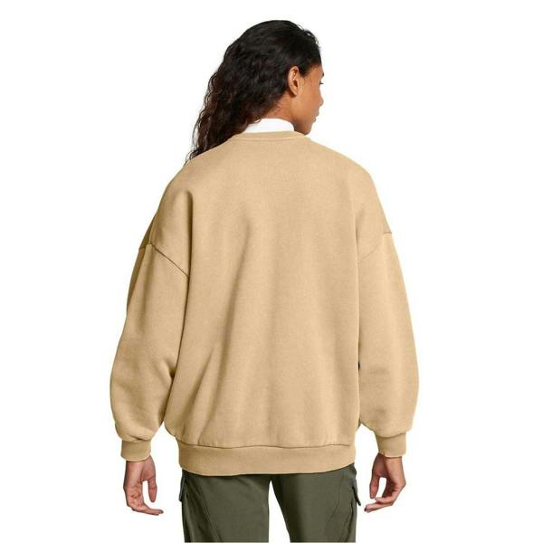 Under Armour Unisex Adult Crew Neck Oversized Sweatshirt - Brown - 