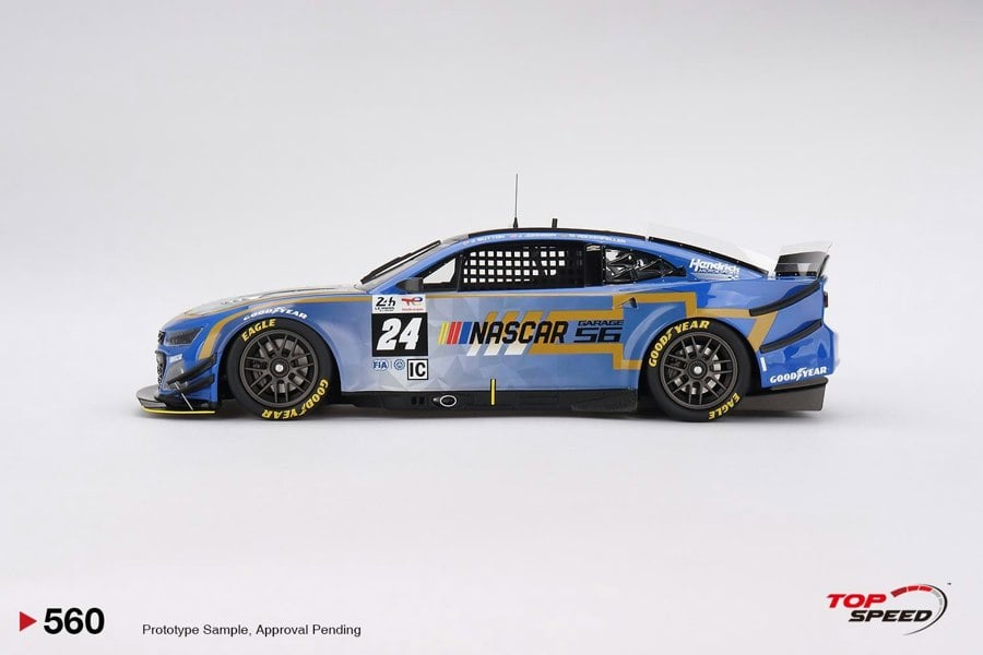 Nascar No.24 Next Gen Garage 56 Chevrolet Camaro ZL1 1:18 TSM Model TS0560