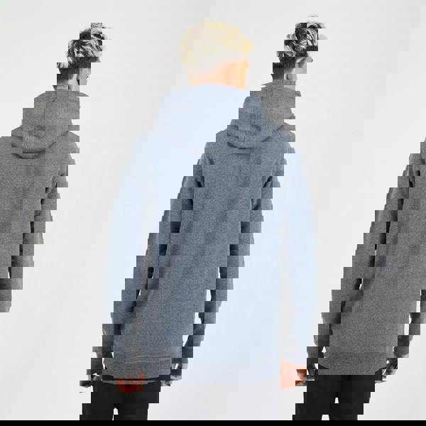 Brave Soul Charcoal 2 Pack Overhead Hoodies - Charcoal Image 2