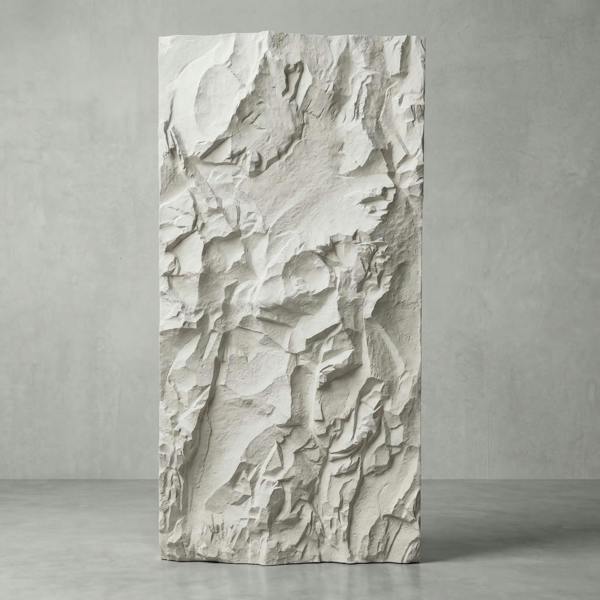 Britwall Light Stone Crushed Texture PU Wall Panel Pack of 3 – Crushed Texture