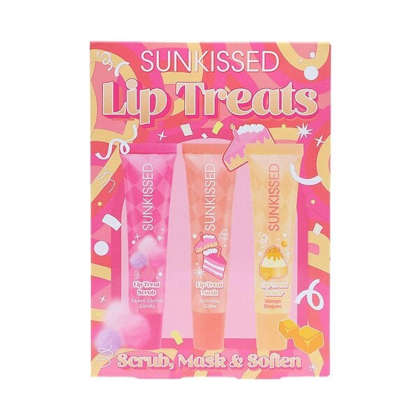 Sunkissed Scrub, Mask & Soften Lip Treats Gift Set
