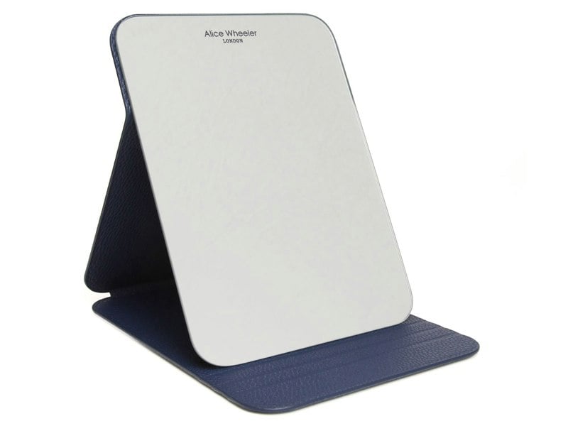 Alice Wheeler Folding Travel Vanity Mirror  Boxed For Gifting