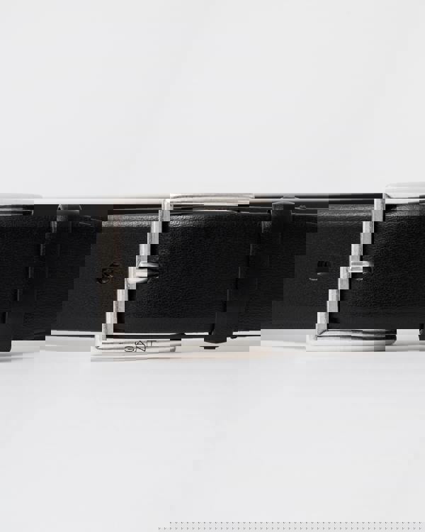 GANT Mens Classic Cow Leather Belt - 5 Black