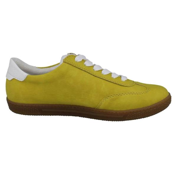 Rieker Ladies Rieker T-Shaped Suede Detail Trainers L9700