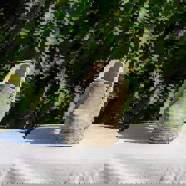 Stone Cast Stiletto Design Pot