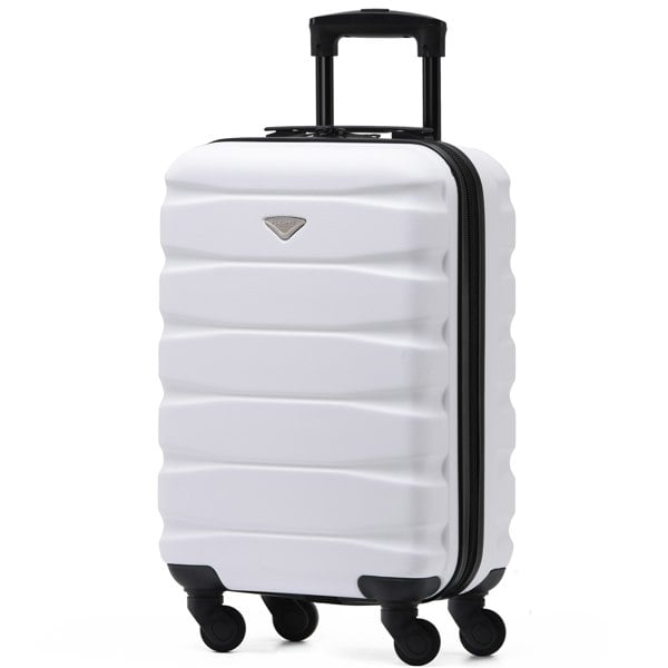 Flight Knight 55x35x20cm Cabin Carry Bag Hard Shell Suitcase 100+ Airline Approved