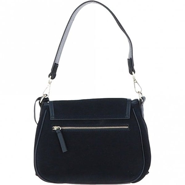 Ashwood Flap Over Suede Handbag