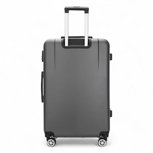 Infinity Luggage Hard Shell Modern Dual 4 Wheel Luggage Suitcase Set