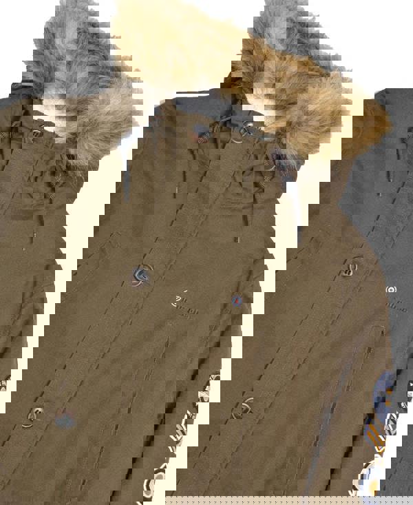 Lambretta Mens/Womens Carnaby Scooter Hooded Classic Mod Ska Badge Parka