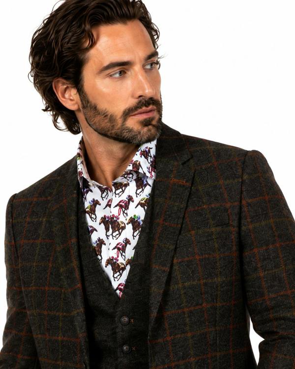 Claudio Lugli Wool Jacket with Spitfire Lining