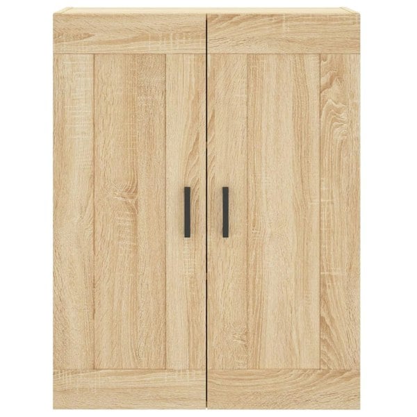 Berkfield Wall Mounted Cabinet Sonoma Oak 69.5x34x90 cm Engineered Wood