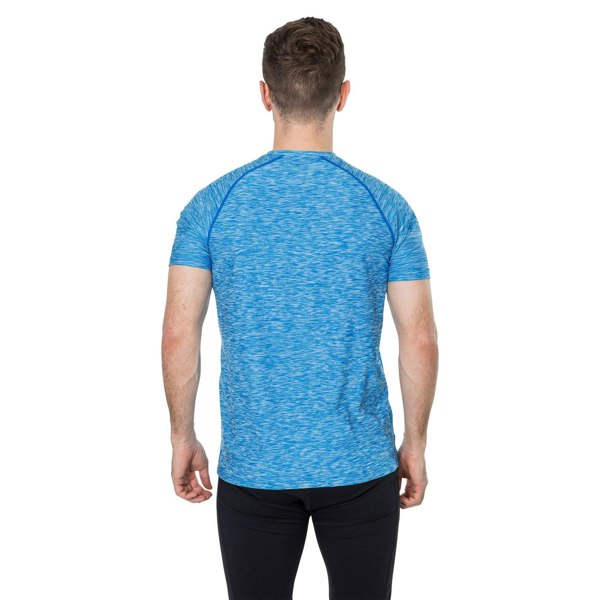 Trespass Mens Gaffney Active T-Shirt - Bright Blue Marl