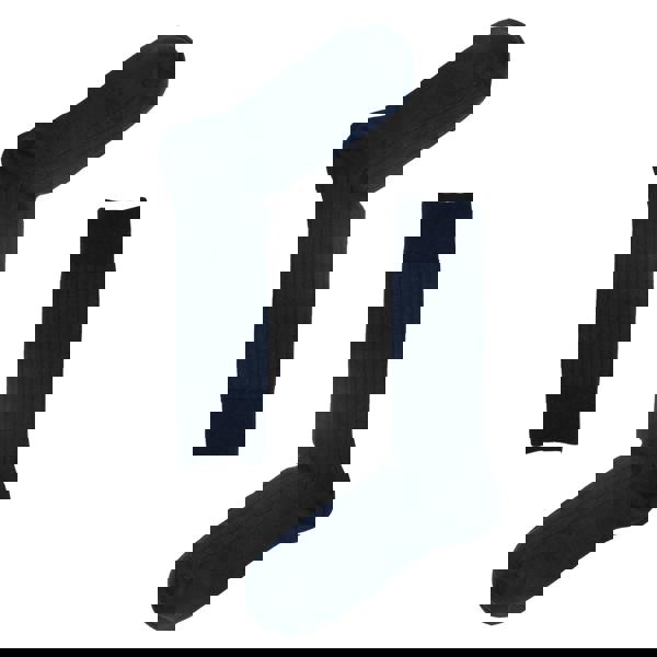 Jemsox Navy Blue Ribbed Mens Socks | Recycled & Eco-Friendly