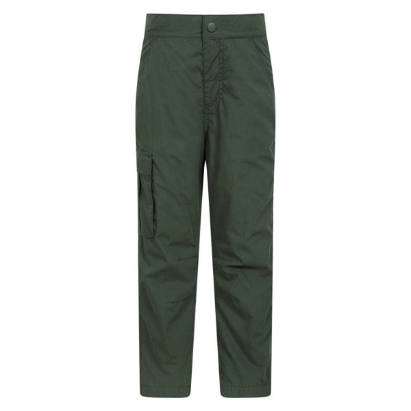Mountain Warehouse Childrens Trek Winter Hiking Trousers - Khaki Green
